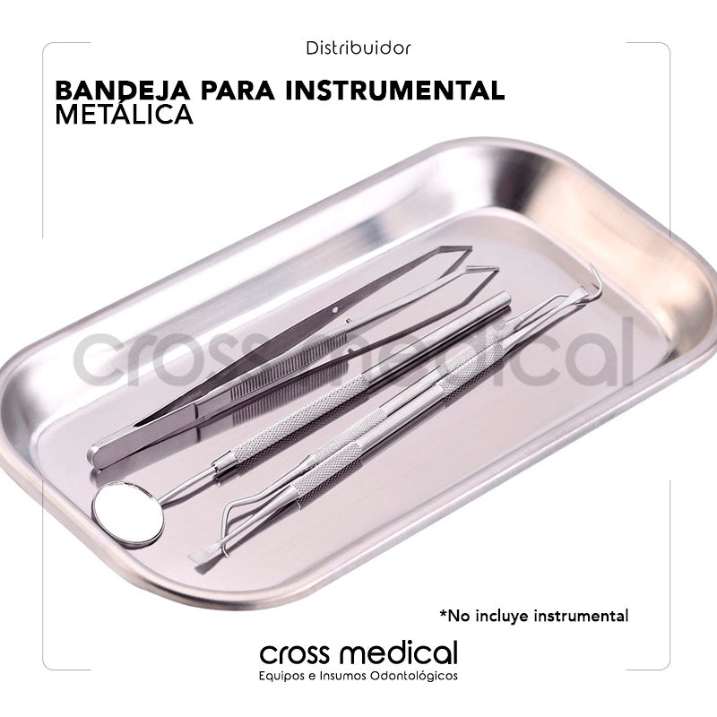 Bandejas Acero Inox - Bandejas Odontología - Instrumental Odontologico