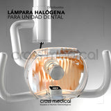 #0036 LAMPARA HALOGENA PARA UNIDAD DENTAL