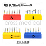 #0199 SET DE FRESAS DE DIAMANTE