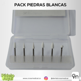 #0255 PACK DE PIEDRAS BLANCAS ARKANSAS FG