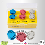 #0225 HELICES DE PULIDO PARA COMPOSITES