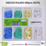 #0336  PACK DISCOS PULIDO 1075 (80pcs)