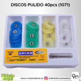 #0190 SISTEMA DE DISCOS DE PULIDO PARA COMPOSITES  1071