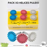 #0225 HELICES DE PULIDO PARA COMPOSITES