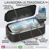 #0249 LAVADORA ULTRASÓNICA PORTÁTIL "ULTRA-COMPACT 600ML" (LIMPIEZA DE PRECISIÓN Y EFICIENCIA PRE-ESTERILIZACIÓN)