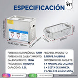 #0299 LAVADORA ULTRASÓNICA 3.2L