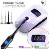 #0170 LAMPARA DE FOTOCURADO 1 SEC METALIC-THIN