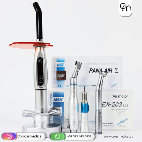 #0355 KIT PANA-AIR CON LAMPARA DE FOTOCURADO