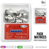 #0368 PACK MATRICES  PREFORMADAS REFILL X100