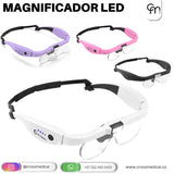#0061 GAFAS MAGNIFICADORAS LED MODELO A