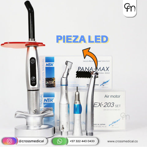 #0358 KIT PANA MAX LED CON LAMPARA DE FOTOCURADO