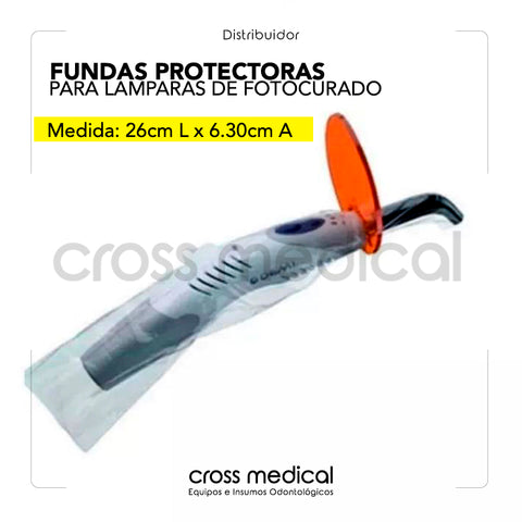 #0230 FUNDAS PROTECTORAS PLASTICAS PARA JERINGAS TRIPLES Y LAMPARAS DE FOTOCURADO